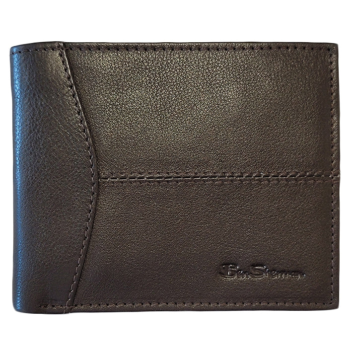 Portefeuilles Ben Sherman Cooke Bill Fold Leather Marron | GJY-66788568